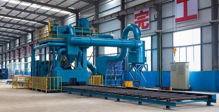 江蘇拋丸機除銹設備 通過式拋丸清理機均勻的拋丸效果與什么相關?