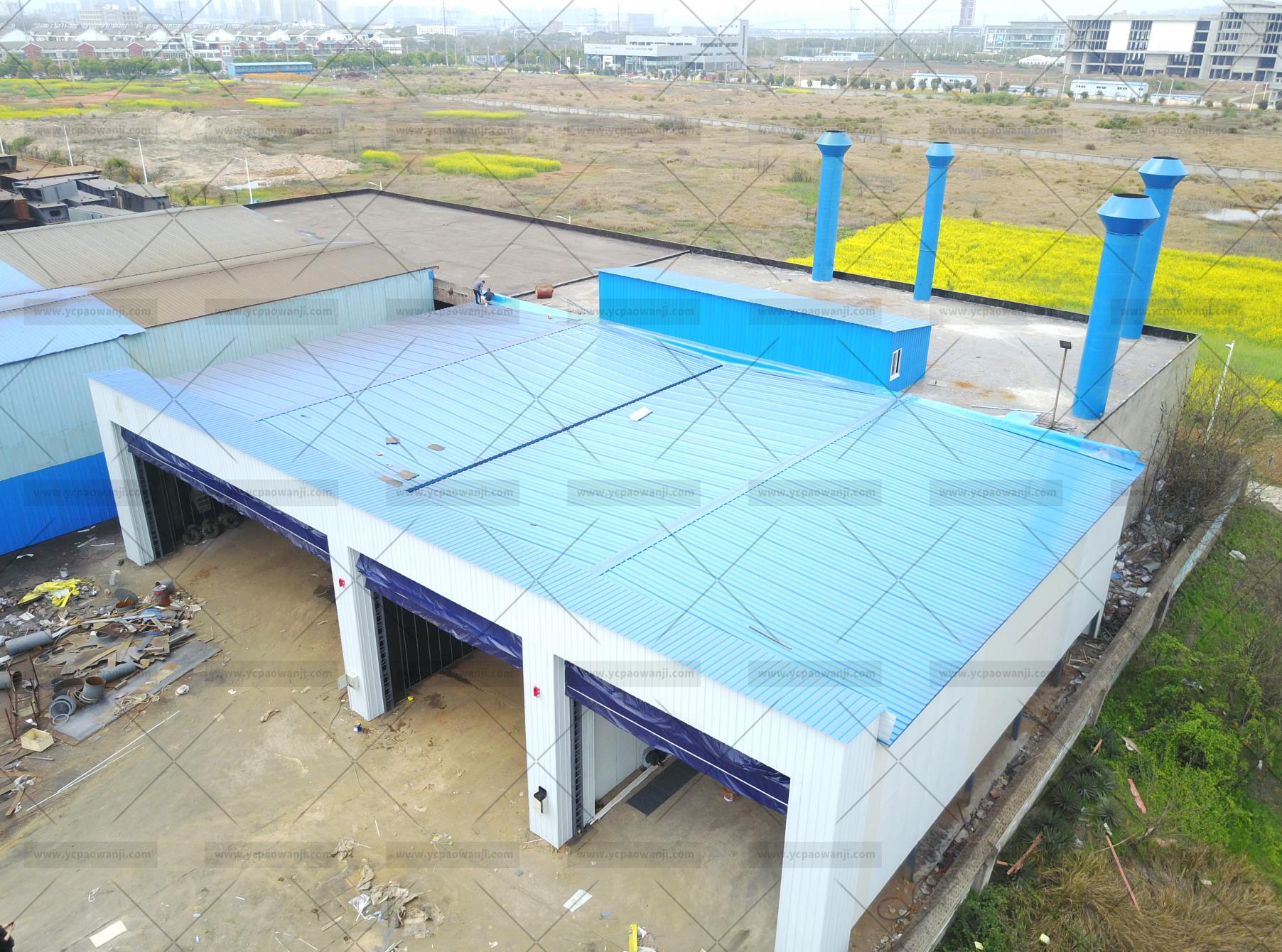 江蘇拋丸機除銹設備 生產制造噴砂房需要注意哪些細節?