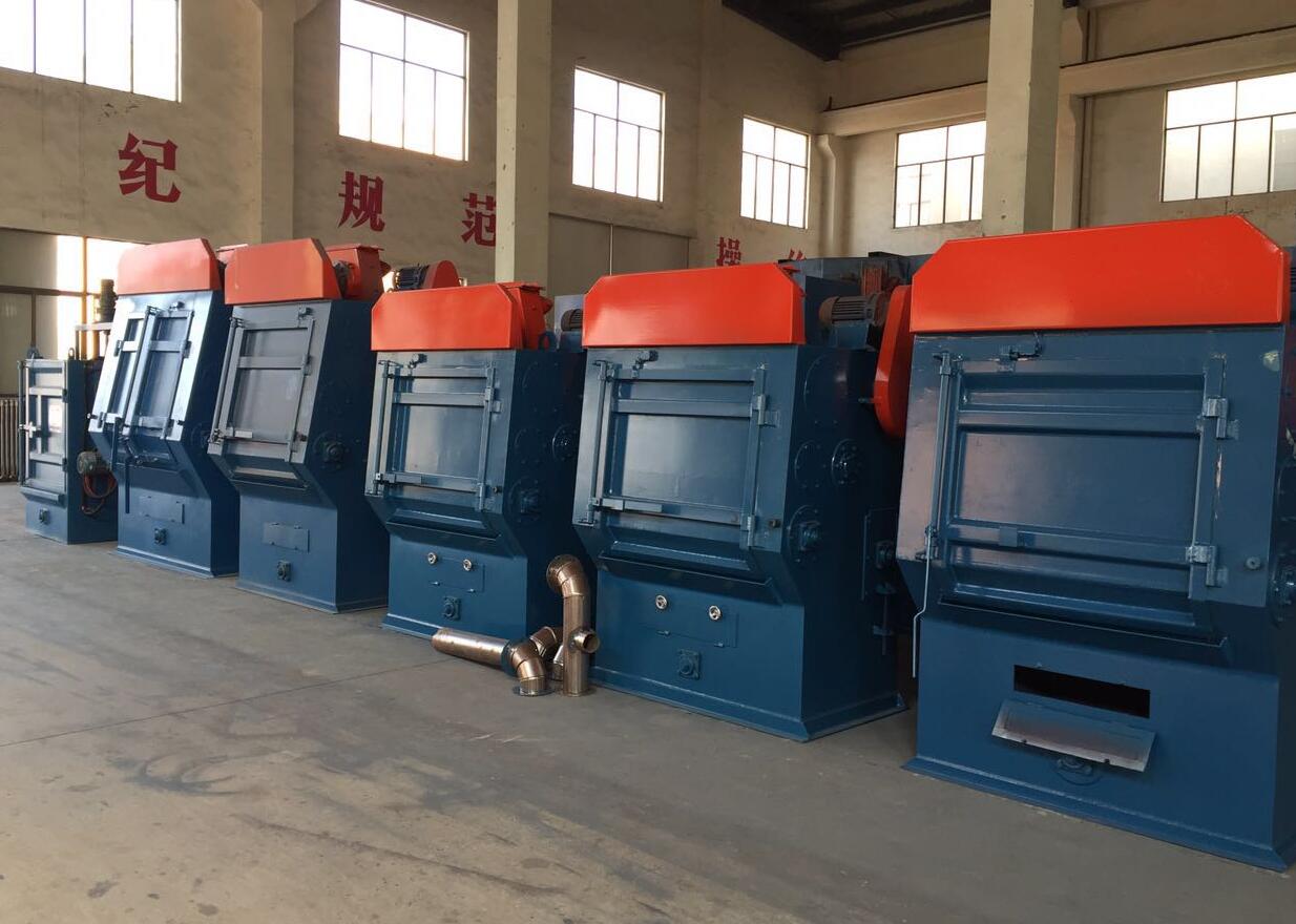 對沖壓件拋丸應選購什么樣的拋丸機？