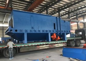 雙節結束，北京豐臺的通過式拋丸機訂單成功發貨~